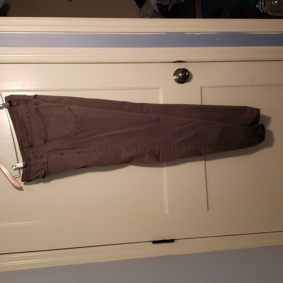 Paper Denim & Cloth Men's Brown Chinos Pants 36" Waist 32" Inseam Stretch Fabric - Picture 1 of 9